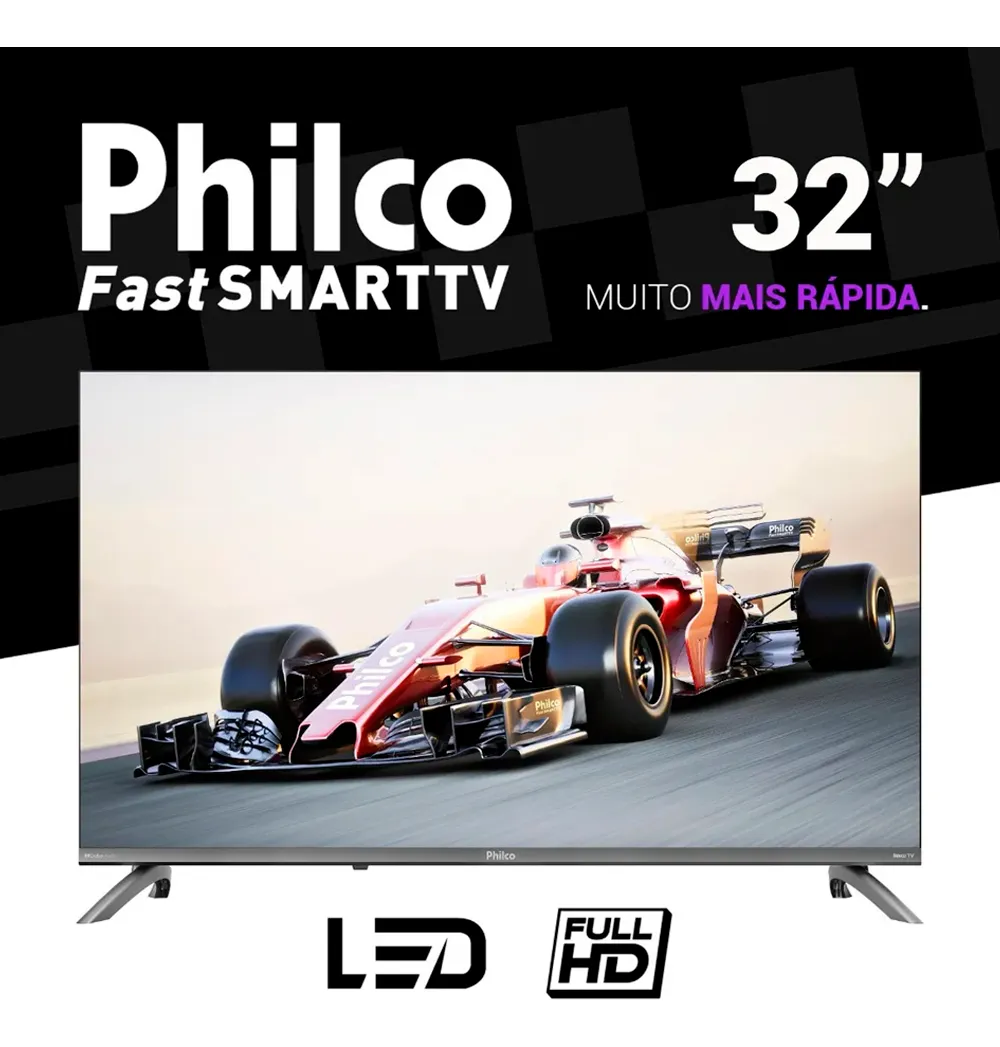 Smart Tv Philco 32'' Hd Led Roku Tv Bivolt Alexa P32crb - Imagem 3