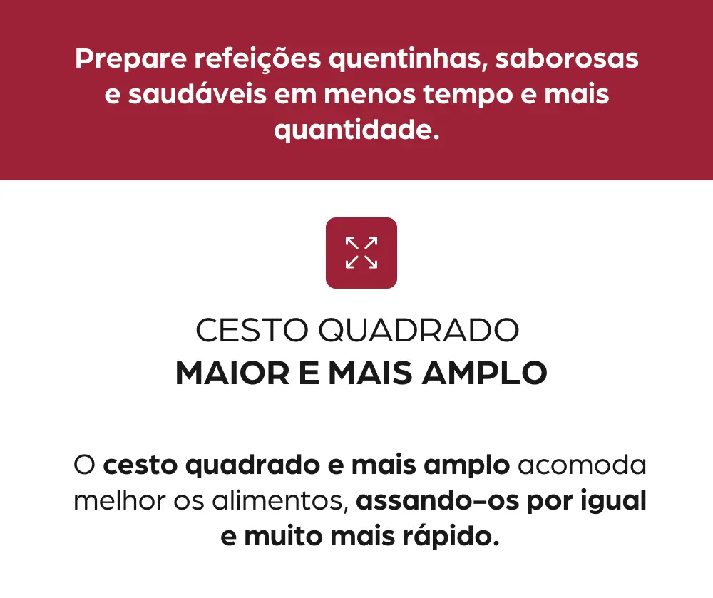 Fritadeira Elétrica 9l Wap Air Fryer Mega - Imagem 12