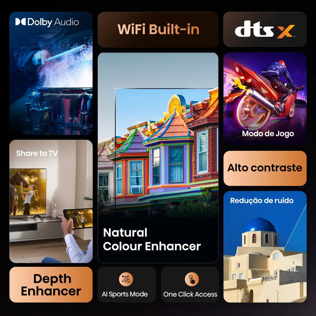 Hisense Smart TV FHD 40 - Imagem 5