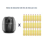Air Fryer Fritadeira Sem Óleo Elétrica Electrolux 6,5l Family Cesto Removível Com Timer 1700w De Potência Eaf50 Grafite Efficient Por Rita Lobo - Imagem 6
