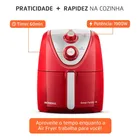 Fritadeira Sem Óleo Air Fryer 5L Mondial 1900W - AFN-50-RI - Imagem 6