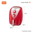 Fritadeira Sem Óleo Air Fryer 5L Mondial 1900W - AFN-50-RI - Imagem 3