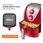Fritadeira Sem Óleo Air Fryer 5L Mondial 1900W - AFN-50-RI - Imagem 2