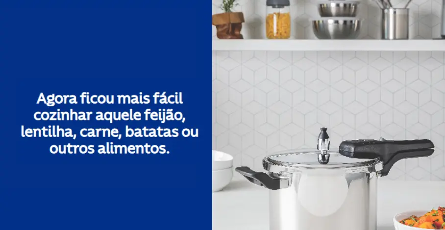 Panela De Pressão 4.5l Inox Fundo Triplo Brava Tramontina Cor Prateado - Imagem 8