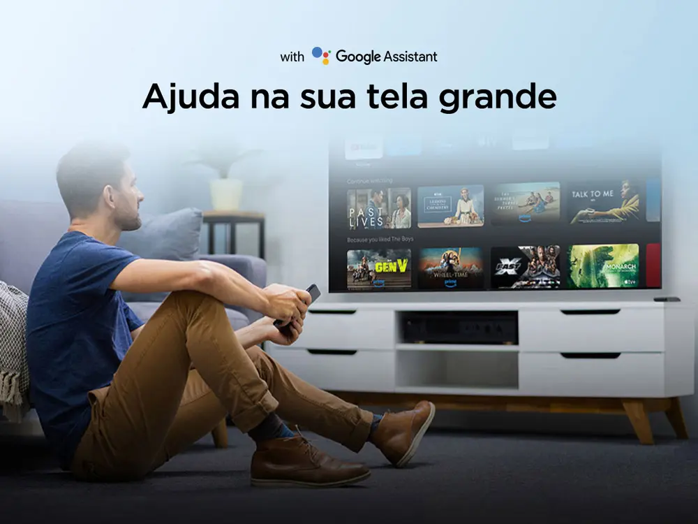 Smart TV TCL 43 Polegadas Full HD QLED S5K WiFi Bluetooth Google TV 2 HDMI HDR10 Dolby Audio 43S5K - Imagem 10