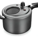 Panela Pressão Profissional 8l Antiaderente C/ Visor Grafite
