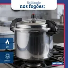 Panela De Pressão Fechamento Externo Profissional 20L Nacional - Imagem 5