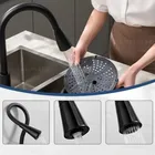 Torneira Gourmet Luxo Flexível Cozinha Bancada 2 Jatos Pia Cor Preto - Marca Camperluz - Imagem 7